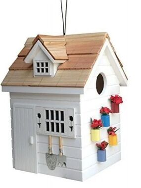 Home Bazaar Potting Shed Birdhouse!